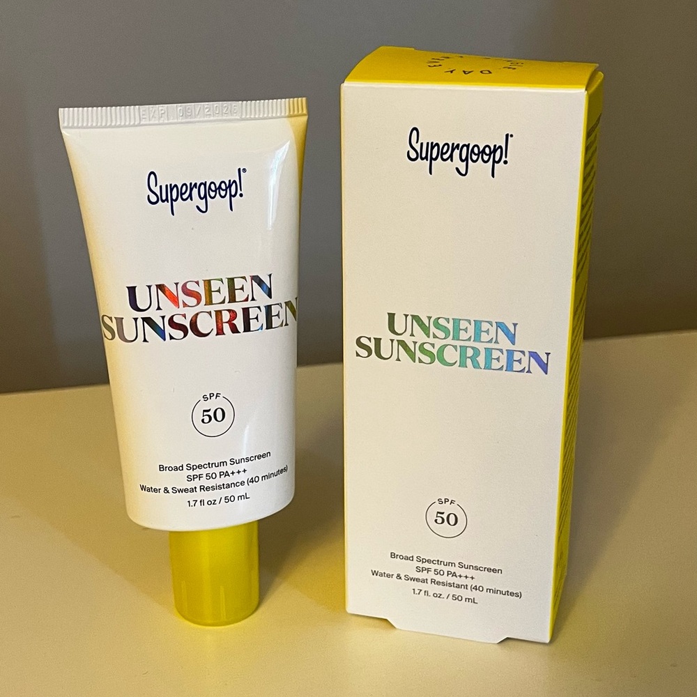 Supergoop! Unseen Sunscreen SPF 50 1.7  Oz Expires 09/2026 Sealed  New In Box